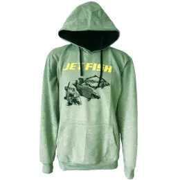 Omezená Nabídka JET FISH Mikina žíhaná s kapry