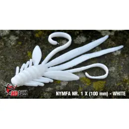 Red Bass - Nymfa X - 100mm / white / bal.5ks Pouze Dnes