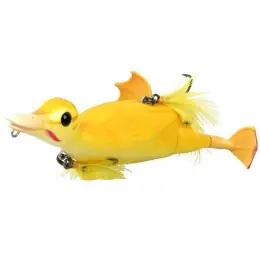 Omezená Nabídka SAVAGE GEAR - Wobler 3D Suicide duck, floating / 10,5cm / 28g - yellow