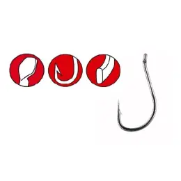 Sezónní Sleva Gamakatsu - Háčky Power carp hair rigger light, vel. 16, bal. 10ks, NS black - VÝPRODEJ
