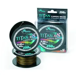 Oblíbený Filfishing Sumcová Šňůra Titan Camou Braid 250m