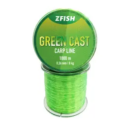 ZFISH Vlasec Green Cast Carp Line 1000m Horká Nabídka