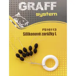 GRAFF - Zarážky silikonové černé Hit Sezóny