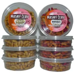 DELIKA - PET - Masný červ 130ml Pouze Dnes