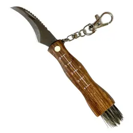 Nůž - Nůž houbařský se štetečkem, čepel 7 cm Novinka