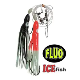 Jen Po Omezenou Doba ICE fish - Mníkový návazec 2 - červená, černá