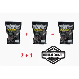 Cenově Výhodný Mivardi Akce 2+1 Rapid Boilies Platinum 16mm 950g