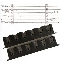 Bezpečná Platba SPRO - Držák prutů na stěnu Horizontal rod holder