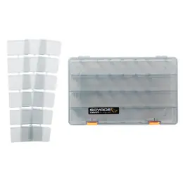 SAVAGE GEAR - Krabička Lurebox 6B smoke Nízká Cena