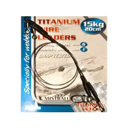 Nejprodávanější MISTRALL- Lanko Titanium WIRE LEADERS 20cm