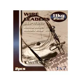 Nejlepší Cena MISTRALL- Lanko WIRE LEADERS 1x7 25cm