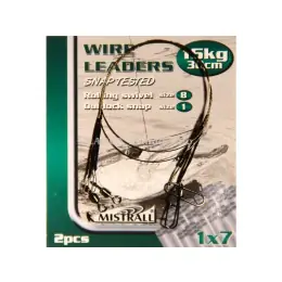 MISTRALL- Lanko WIRE LEADERS 1x7 30cm Kup Teď