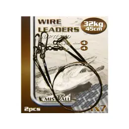 MISTRALL- Lanko WIRE LEADERS 1x7 45cm Nejlepší Volba