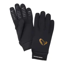 SAVAGE GEAR - Rukavice Neoprene stretch glove, black Nejlepší Cena