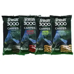 Originální Sensas - Krmítková směs Carpes 3000, 1kg