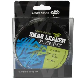 Giants fishing Šokový vlasec Snag Leader XL- Protect Army Green - 80m Must-Have