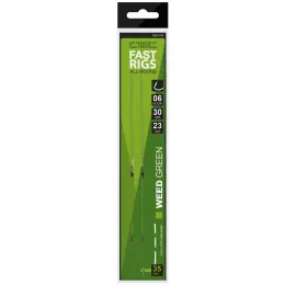 Akce SPRO - Návazce bez protihrotu C-TEC fast rig all-round 30lb - zelené
