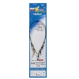 RELAX - Lanko 1x19 Surflon Micro Ultra Strands Black - 25cm Autentický