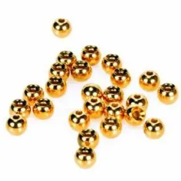 Autentický Giants fishing Hlavička zlatá - beads gold 100ks