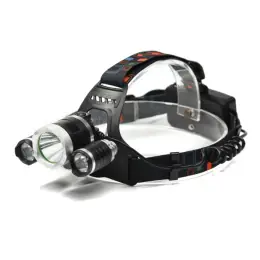 Ověřený TRIXLINE - Čelovka 10W CREE XM-L, T6+2X3W, 400 Lumens