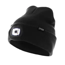 Vrácení Zdarma ZFISH Čepice Light Beanie Černá