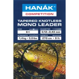 HANÁK - Ujímaný návazec monofilní 9m / 4,5kg / 0,25-0,55mm - Camou Dokud Zásoby Vydrží