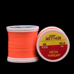Ověřený HENDS - Nit neon Thread 45,5m - Ohnivě Fluo oranžova