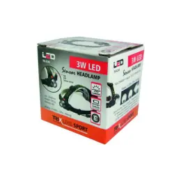 BC - LED čelová svítilna BC TR 245, 3W Sensor Sezónní Sleva