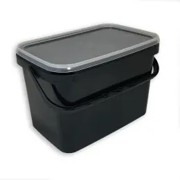Finální Výprodej CADOX - Kbelík obdélníkový černý - 3,5l