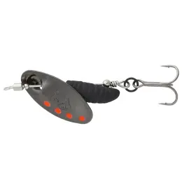 Sleva SAVAGE GEAR - Třpytka Grub Spinner - Black Red Black