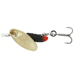 Autentický SAVAGE GEAR - Třpytka Grub Spinner - Gold Black