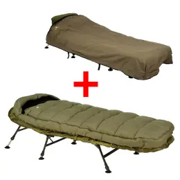 Giants fishing Spací pytel 5 Season LXR Sleeping Bag + Přehoz Exclusive Bedchair Cover ZDARMA! Super Cena