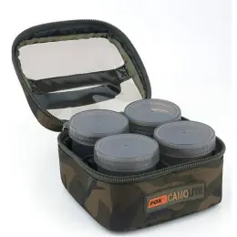 Fox pouzdro Na Dipy Camolite Glug 6 Pot Case Oblíbený