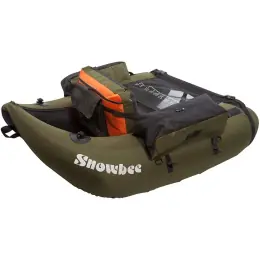 Omezená Nabídka Snowbee Belly Boat Classic Float Tube Kit Olive Green/Black