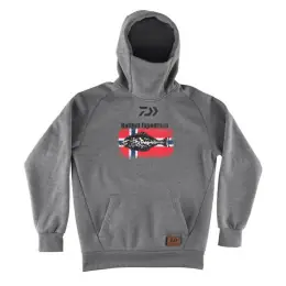 Sezónní Sleva DAIWA - Mikina D-Vec Hoodie halibut expedition grey