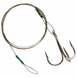 Cormoran - Lanko 7X7 wire leader with loop and treble vel. 4 50cm 6kg bal.1ks - VÝPRODEJ Víkendová Akce