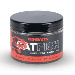 Koupit Online Mikbaits - Boilie v dipu Catfish 500ml 30x25mm - Zraněný úhoř