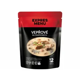 Akce EXPRES MENU - Vepřové na žampionech 600g