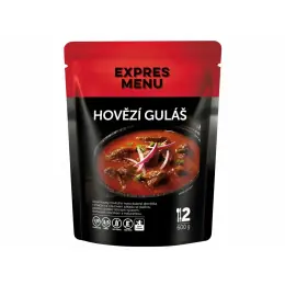 EXPRES MENU - Hovězí guláš 600g Horká Nabídka