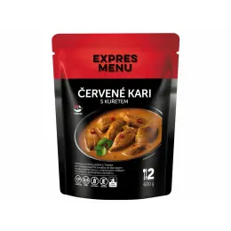 Horká Nabídka EXPRES MENU - Červené kari s kuřetem 600g
