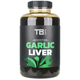 Originální TB baits - Booster 250ml - Garlic Liver Výprodej