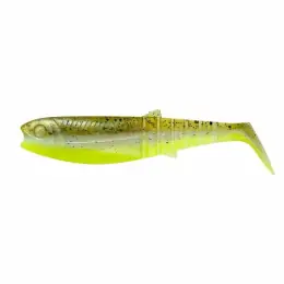 SAVAGE GEAR - Umělá nástraha - Cannibal Shad 6,8cm / 3g - Green Pearl Yellow Akce