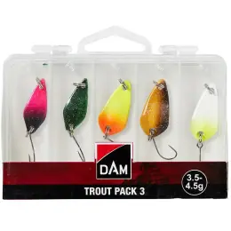DAM - Set plandavek trout pack 3, 5 - 9g - bal. 5ks Dokud Zásoby Vydrží