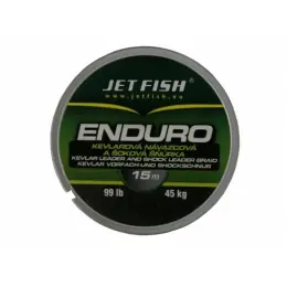 Novinka JET FISH Návazcová šňůra Enduro 99lb - 15m