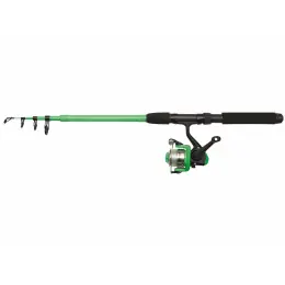 Originální Kinetic - Little Viking Set prut+naviják Tele Combo 165cm 4-21g Green+Spin