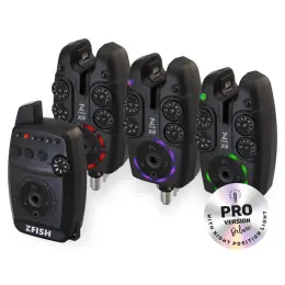 ZFISH Sada Hlásičů Bite Alarm Set Zx8 PRO 3+1 Pouze Dnes