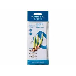Kup Teď Kinetic - Návazec Sabiki Glow Baitfish Lightstick 115cm 0,70mm vel. 4/0