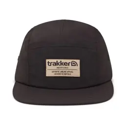 Trakker Kšiltovka 5 Panel Black Cap Sleva