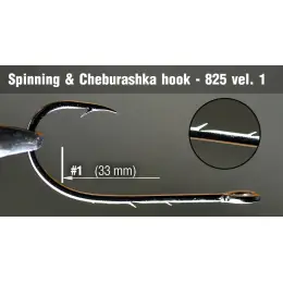 Víkendová Akce Red Bass - Háček přívlačový 825 - bal.10ks