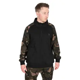 Finální Výprodej Fox mikina LW Black Camo QTR Zip